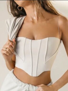 Joah Brown Contour Corset in Sueded Yuma